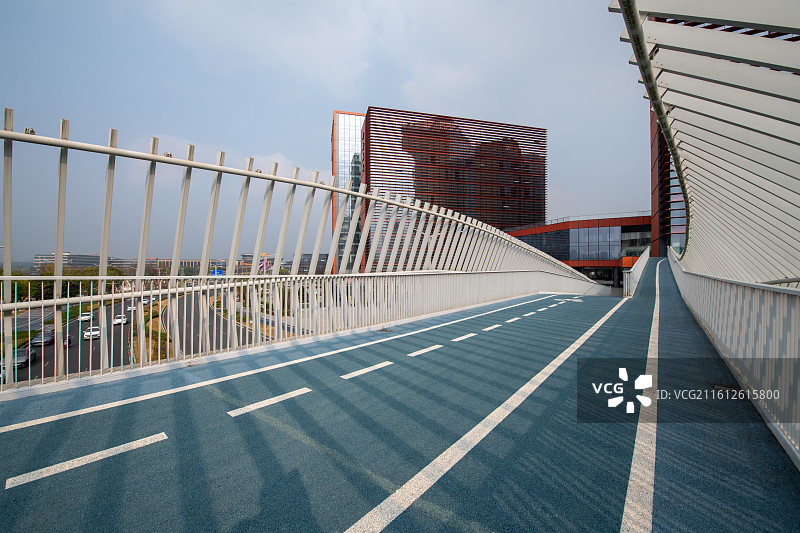 成都市东部新区林栖大道图片素材