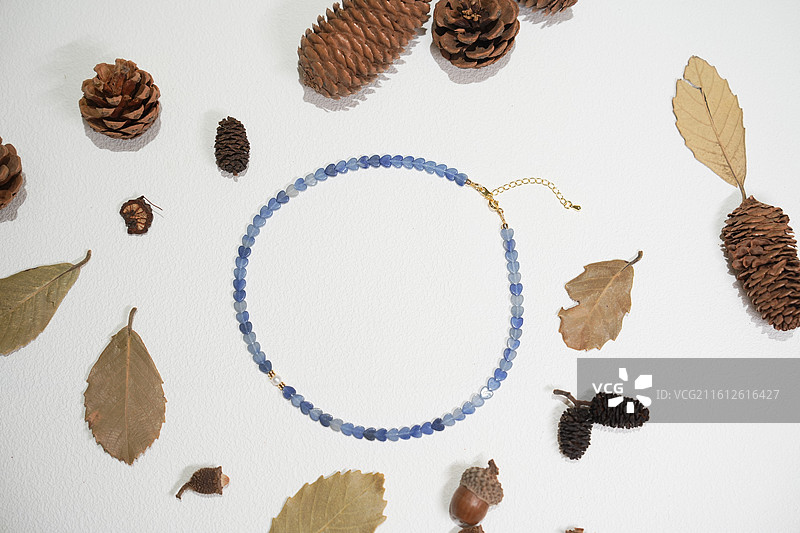 水晶项链图片素材