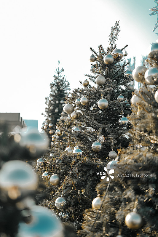 成都skp圣诞布置，skp商场，圣诞节，圣诞，2025年圣诞，圣诞主题，圣诞树，圣诞小熊，过节，圣诞图片素材