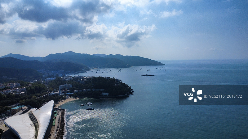 深圳大鹏南澳第一沙滩图片素材