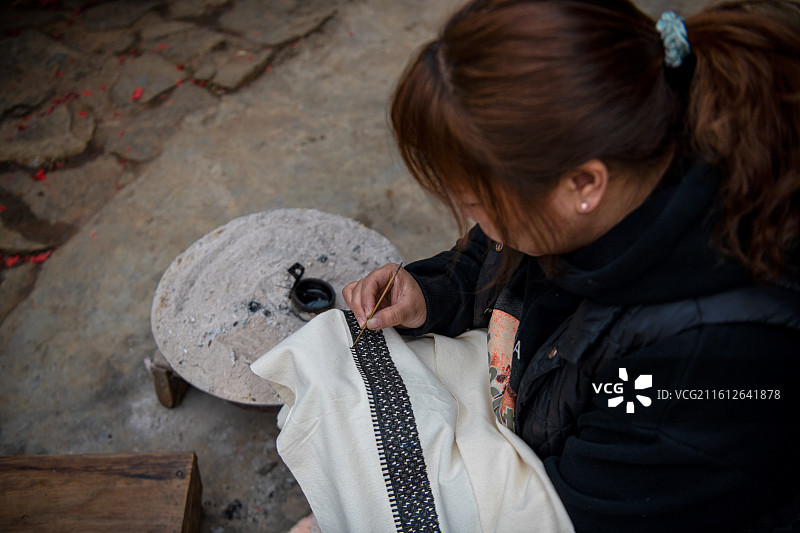 云南文山城寨图片素材