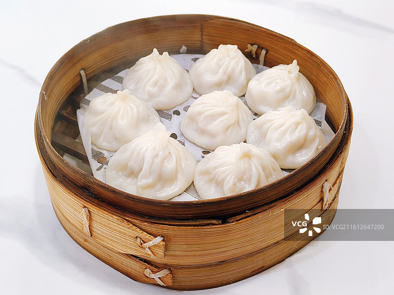 鲜肉小笼包图片素材