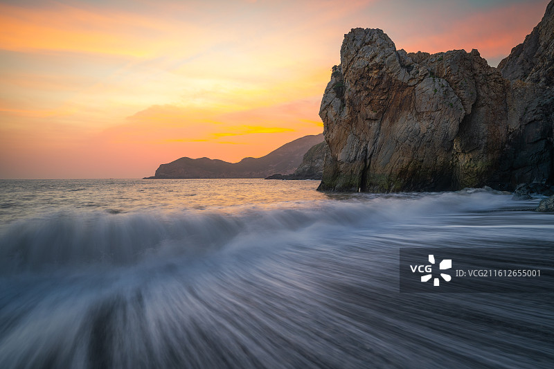 福建宁德霞浦县浮鹰岛猩猩岩图片素材
