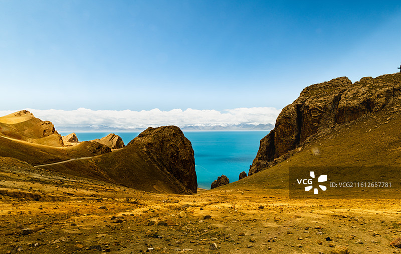 圣象天门（班戈县纳木错）图片素材