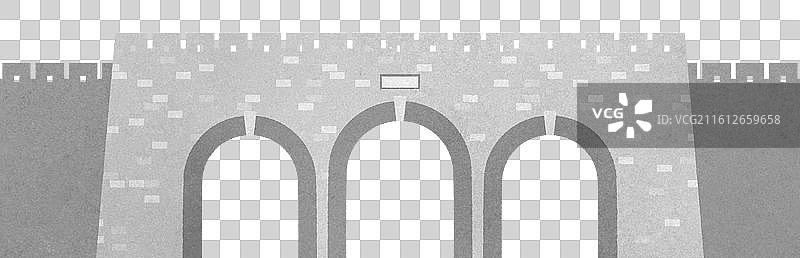 南京古迹城门图片素材