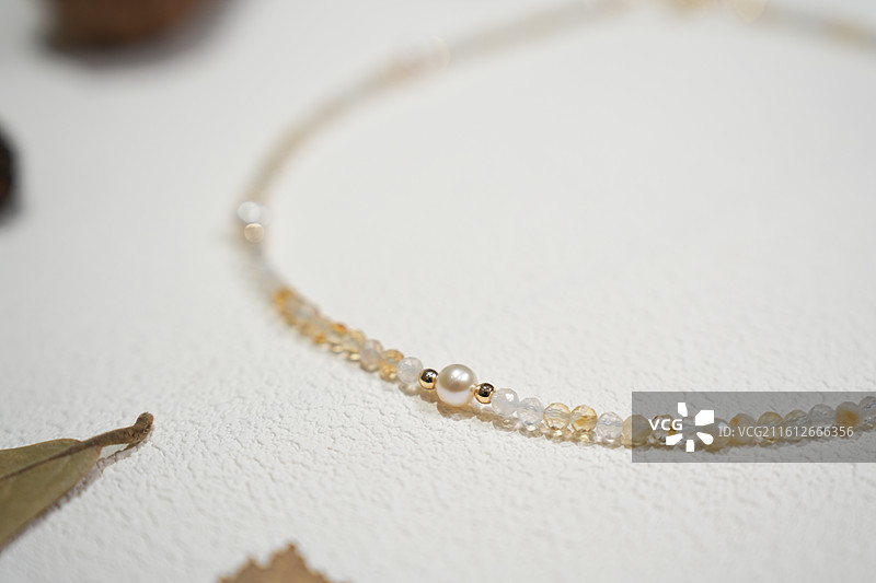 水晶项链图片素材