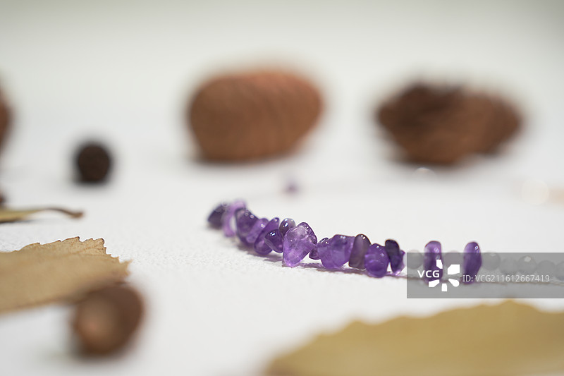 水晶项链图片素材