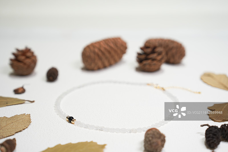 水晶项链图片素材