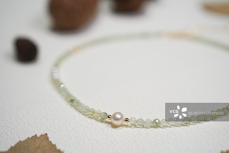 水晶项链图片素材