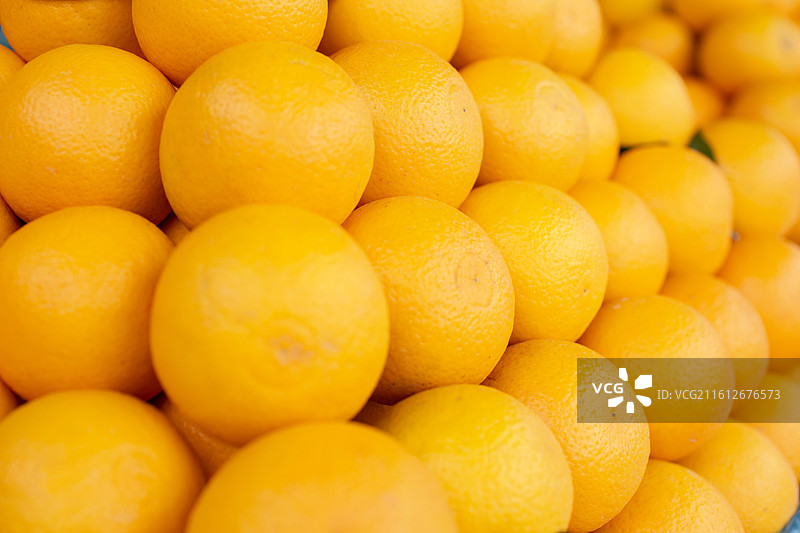 廉江红橙市面上出售的水果全画幅图片素材