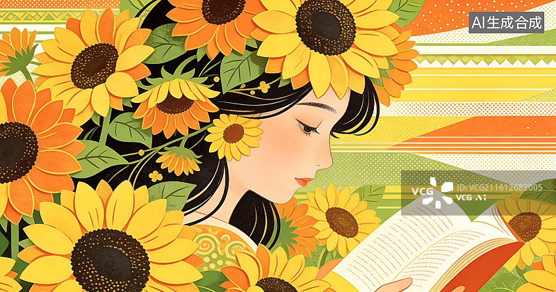 【AI数字艺术】艺术插画图片素材