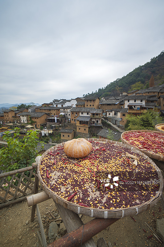 黄山市阳产土楼图片素材