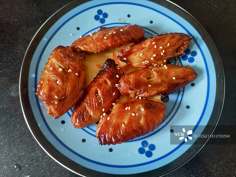 可乐鸡翅图片素材