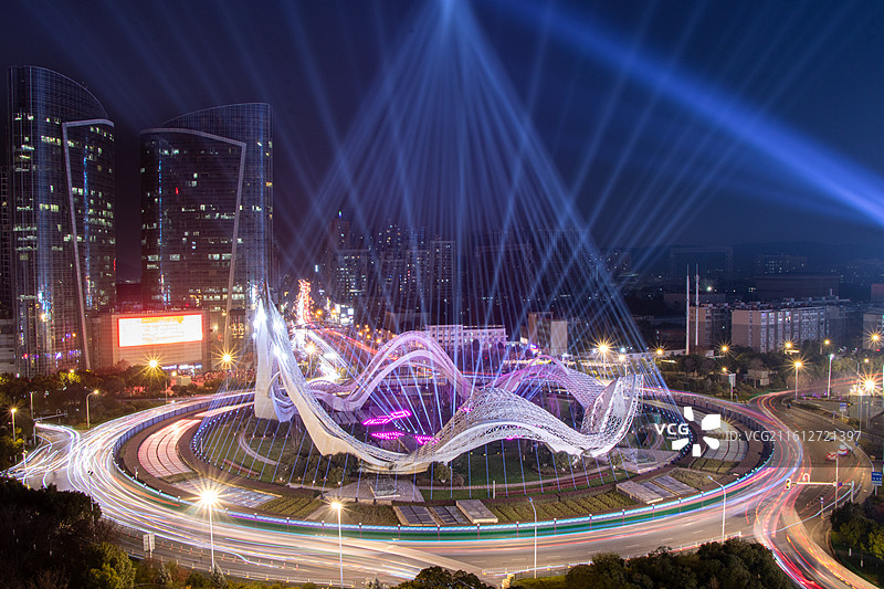 武汉光谷广场图片素材