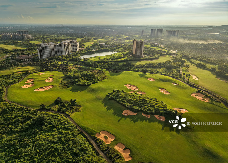 海南省海口市观澜湖国际旅游度假区图片素材