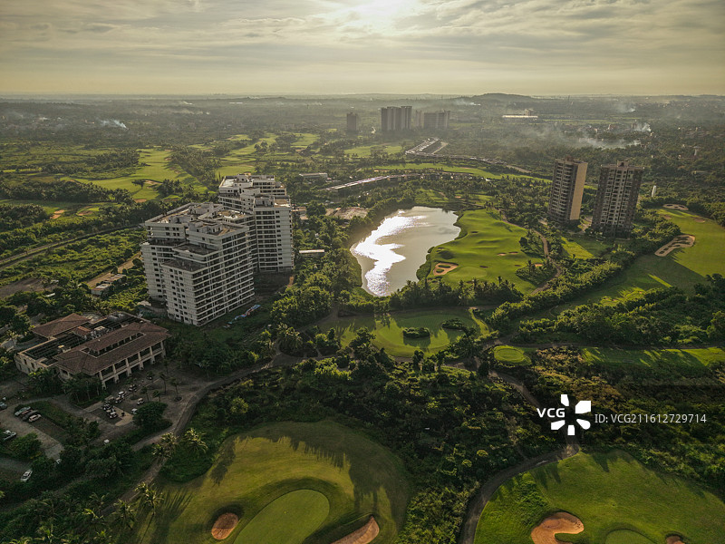 海口观澜湖高尔夫球场图片素材