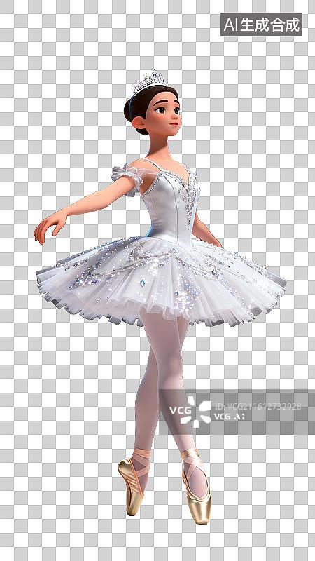 【AI数字艺术】芭蕾女孩暖色调芭蕾舞蹈场景图片素材