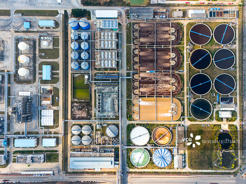 广西北海市铁山港区太阳纸业造纸工厂航拍图片素材