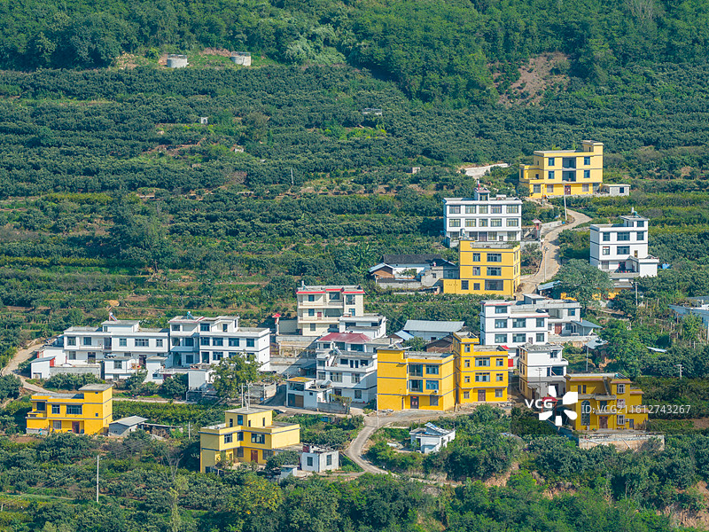 云南省昭通市永善县城市风光图片素材