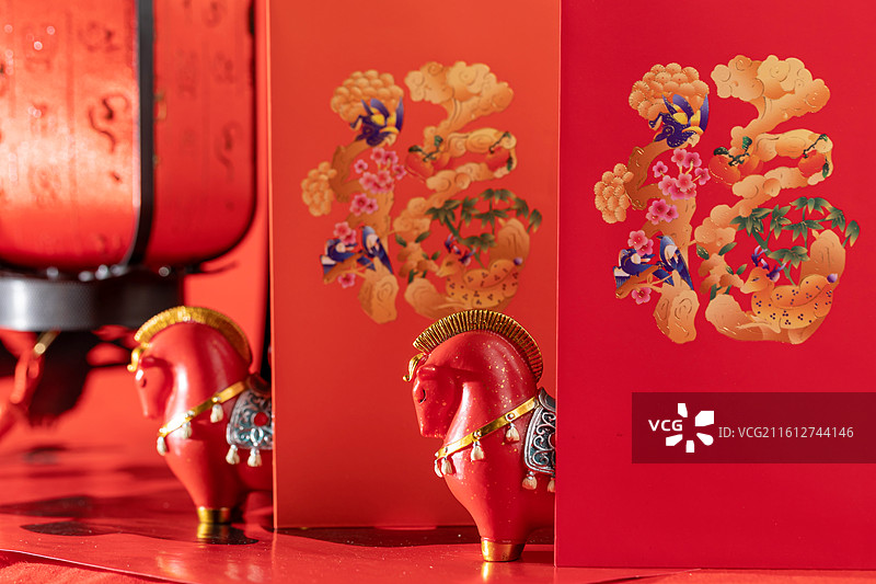 马年新春主题图片图片素材