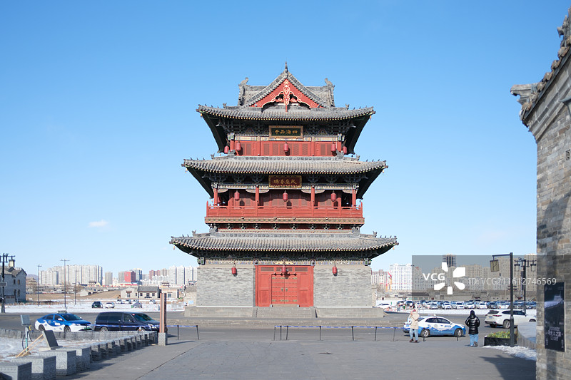 大同太平楼图片素材