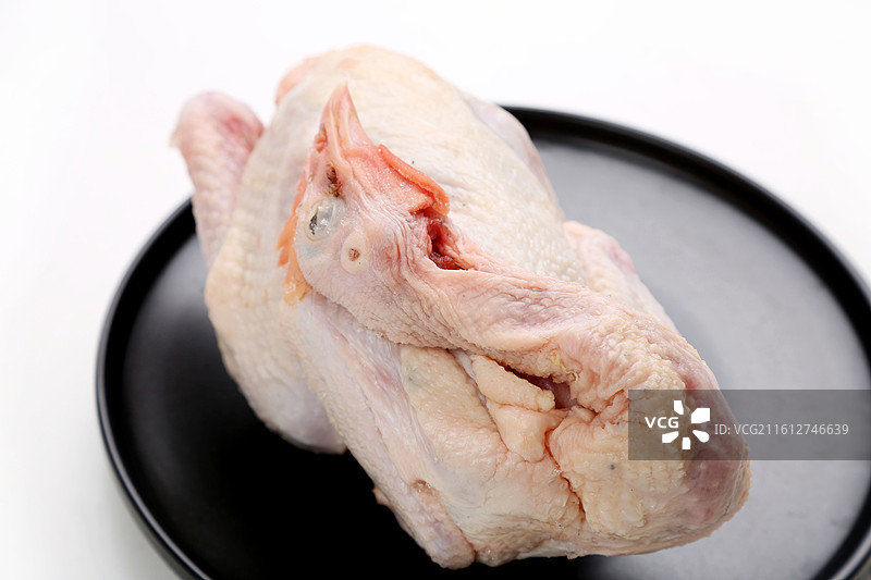 新鲜整只麻鸡图片素材