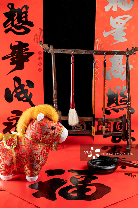 马年新春主题图片图片素材