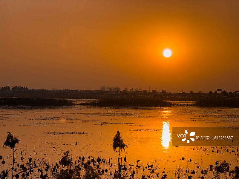 江苏省常州市金坛区柚山村风光图片素材