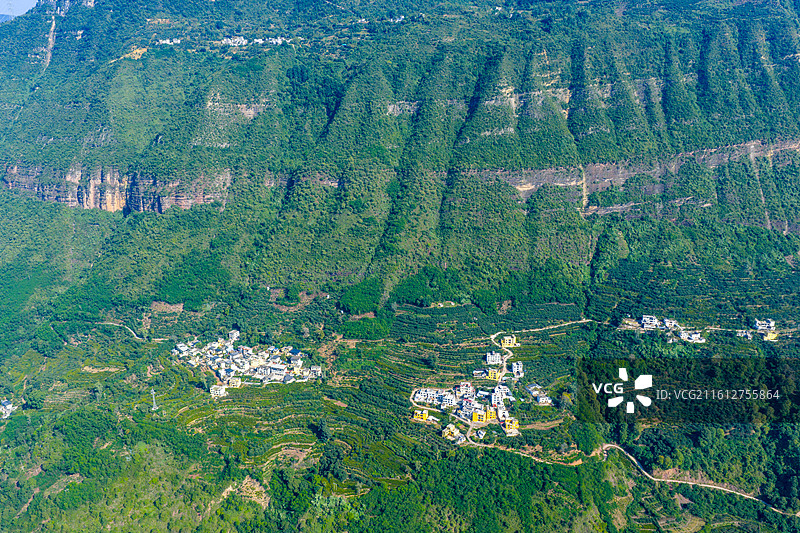 云南省昭通市永善县城市风光图片素材
