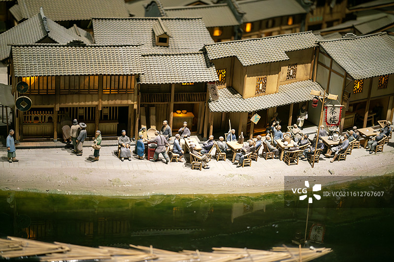 水井坊博物馆 微缩景观成都街市图片素材
