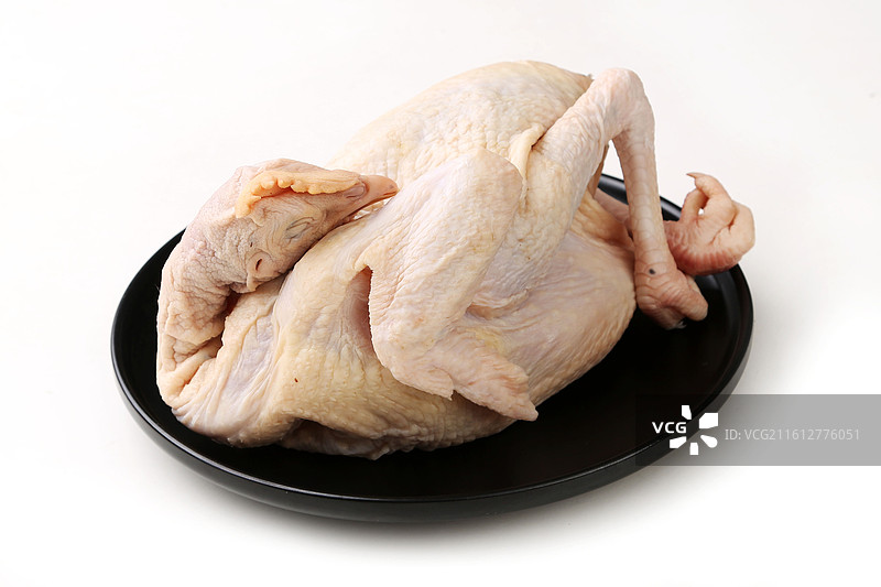 新鲜整只清远鸡图片素材
