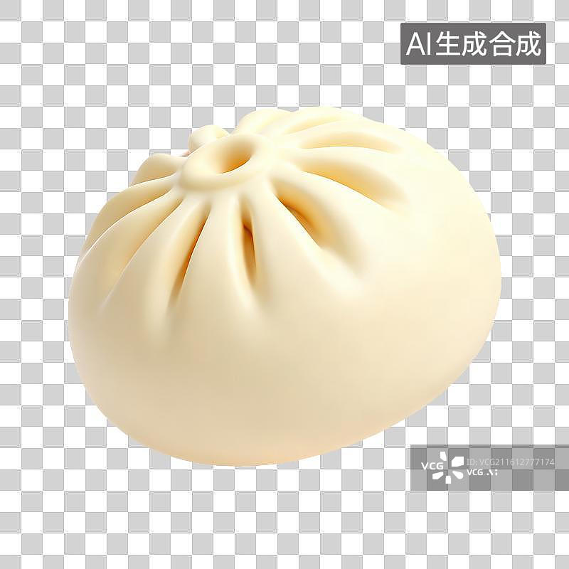【AI数字艺术】美味的中国包子图片素材