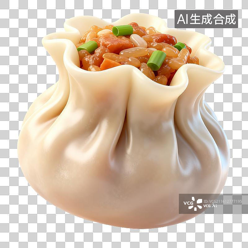 【AI数字艺术】糯米烧麦图片素材