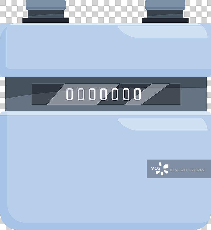 显示能耗数据的电表图片素材