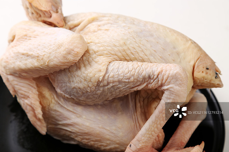 新鲜整只清远鸡图片素材