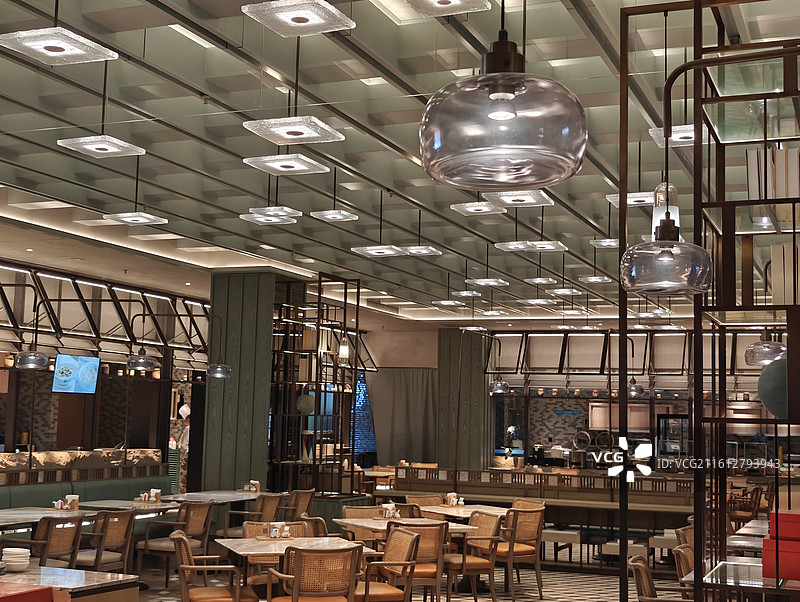 大浴场温泉酒店的自助餐和自助饮料餐厅图片素材