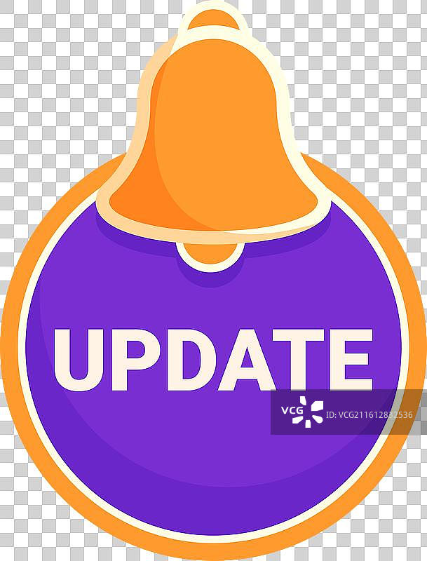 软件更新通知铃声响起图片素材