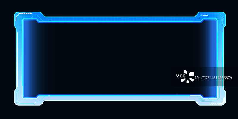 科技边框图片素材