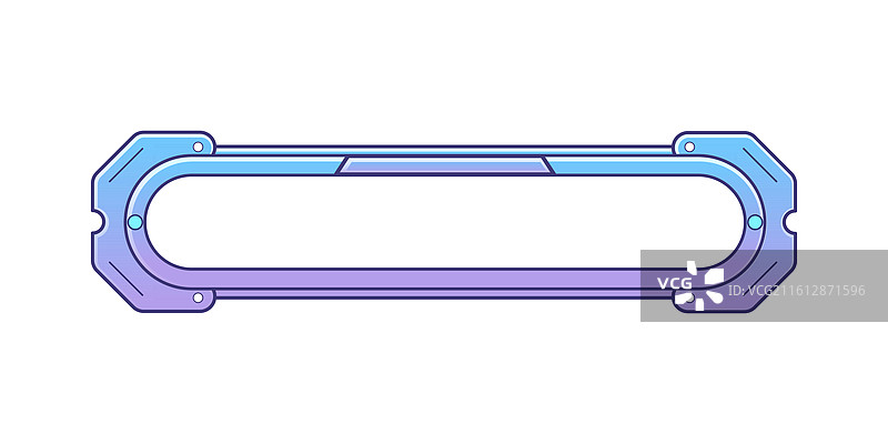 卡通科技边框图片素材