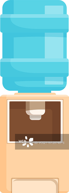 办公室饮水机正在出水图片素材