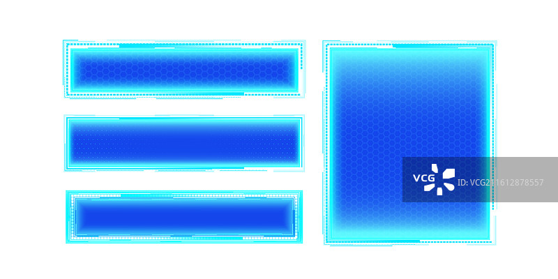 科技边框图片素材