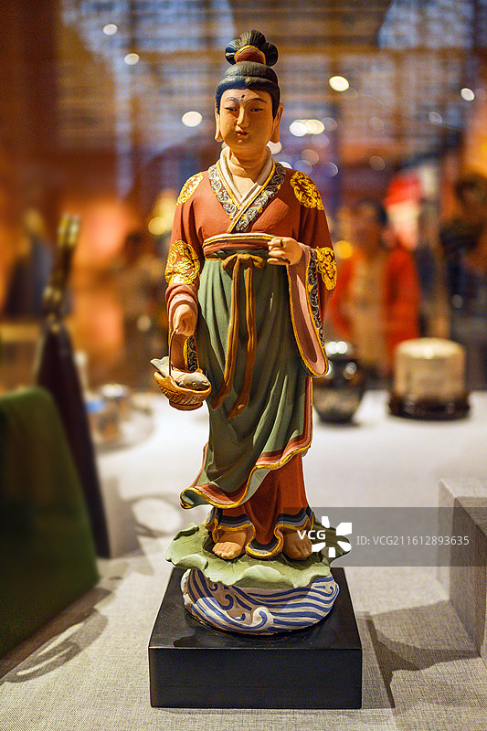 中国传统手工艺泥塑人物图片素材