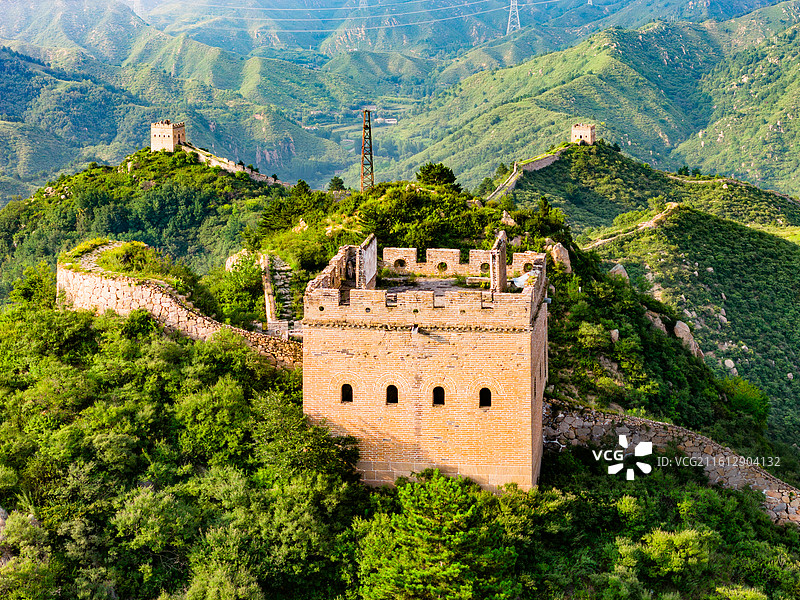 涞源县 浮图峪长城 乌龙沟长城 夹子山长城图片素材