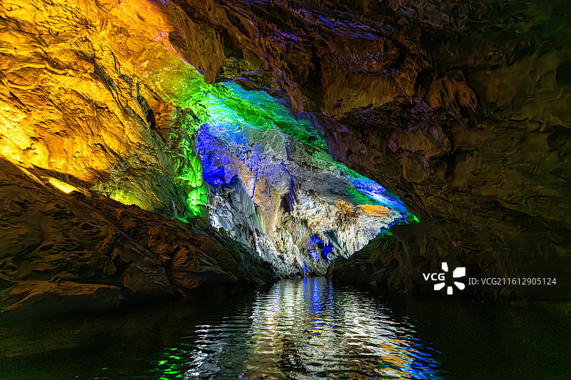 辽宁本溪水洞图片素材