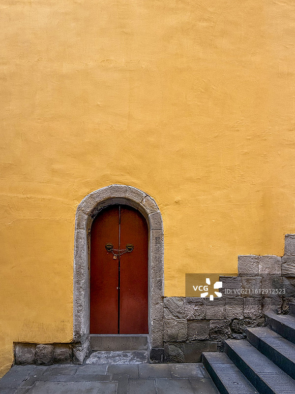 重庆湖广会馆建筑局部图片素材