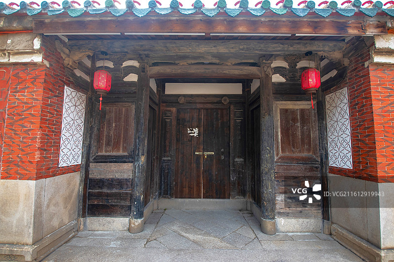 泉州晋江陈埭镇涵口古大厝群图片素材