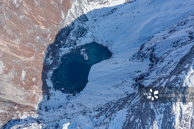 四川甘孜得荣县下拥景区图片素材