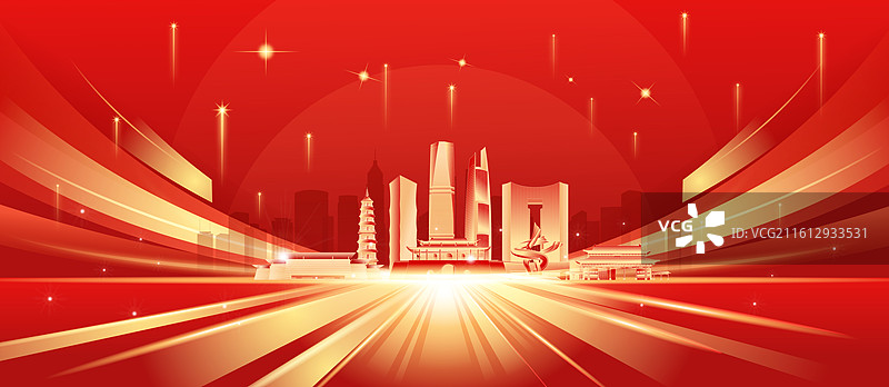 2026马年东莞城市新年科技年会庆典KV盛典模版图片素材