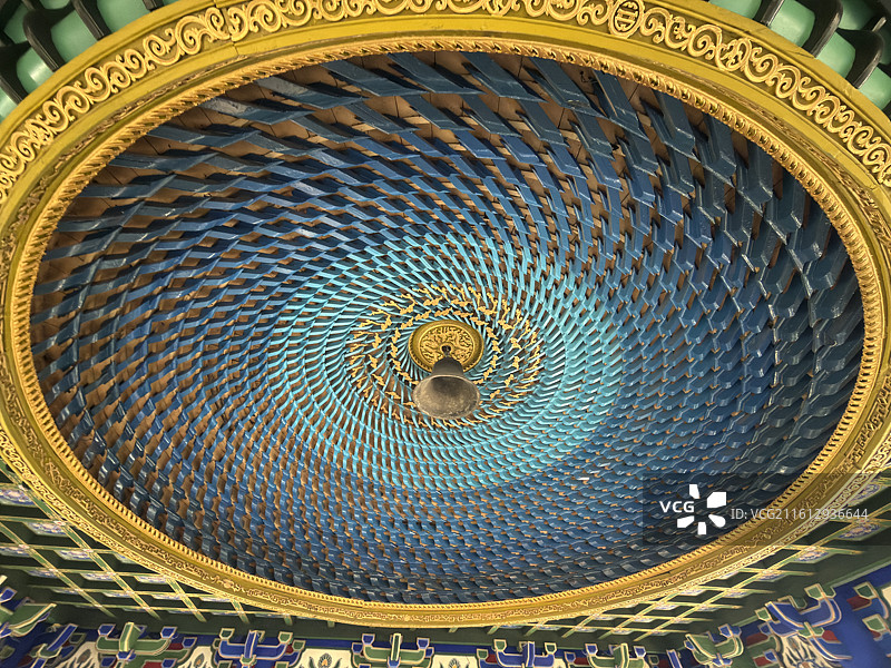 景德镇陶阳里景区龙珠阁楼上内部图片素材