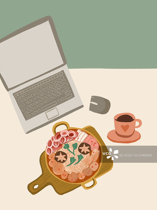 打工人的午饭图片素材